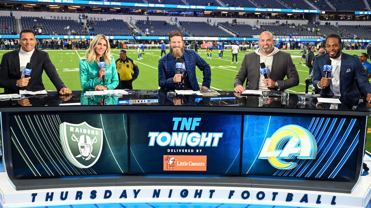 TNF panel for the Raiders v Rams game.