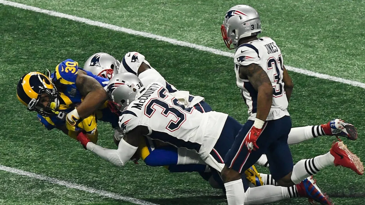 Rams facing off against the Patriots in Super Bowl LIII.